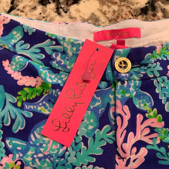 Lilly Pulitzer Buttercup Knit Shorts size 6 NWT - Picture 2 of 10